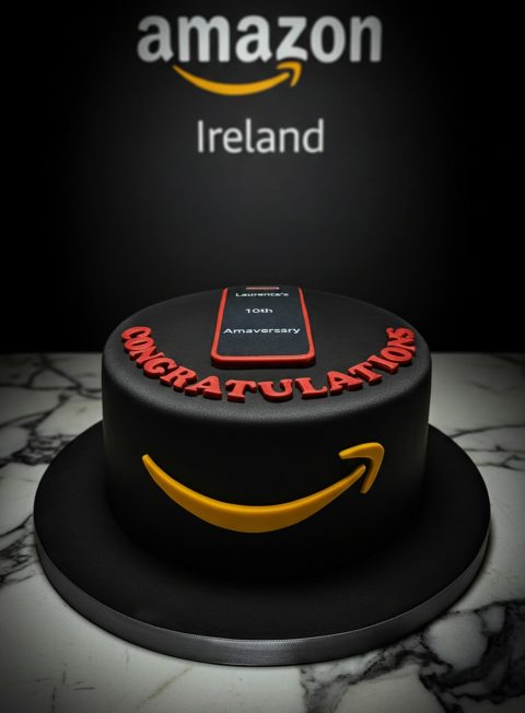 10 Year Anniversary Cake for successful employment