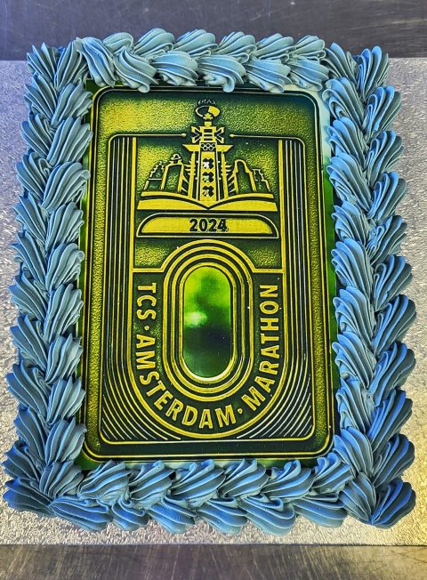 Amsterdam Marathon 2024 Celebration Cake