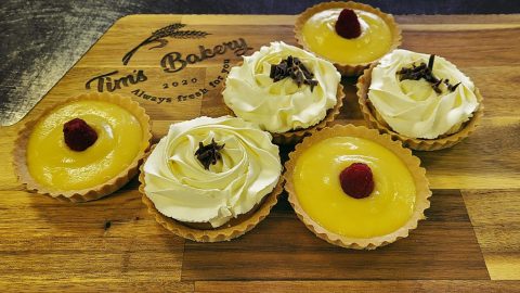 Banoffee Tartlets & Lemon Curd Tartlets