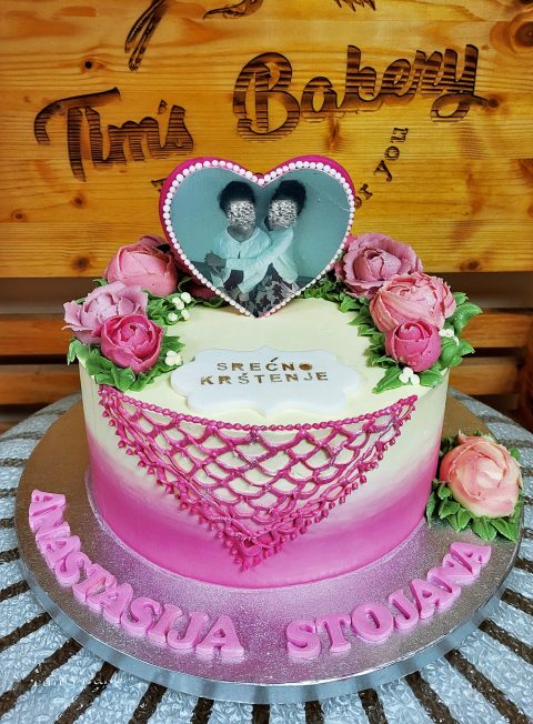 Christening Celebration Cake