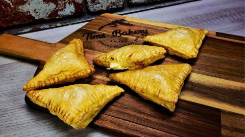 Ham & cheese triangles